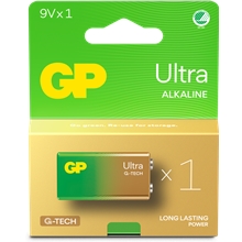 GP Batteries Ultra 9V-paristo