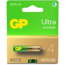 GP Batteries Ultra Alkaline AAA 4 kpl pakkaus
