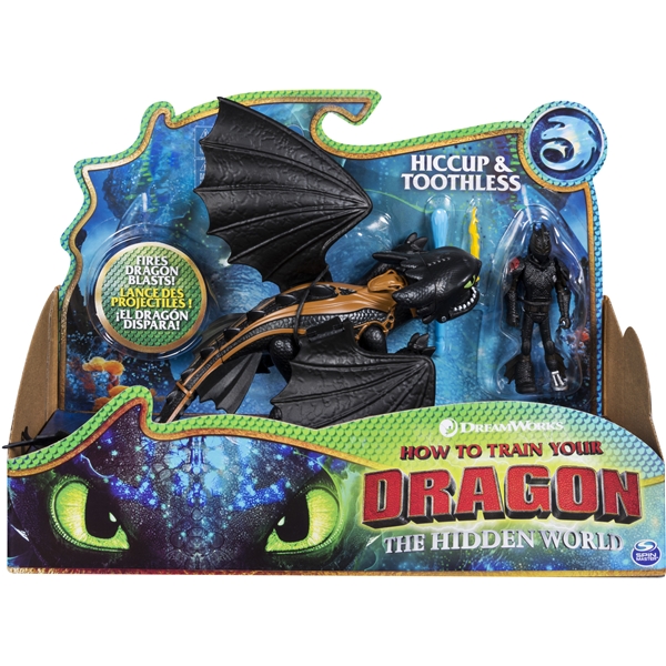 Dragons Hiccup & Toothless (Kuva 1 tuotteesta 2)