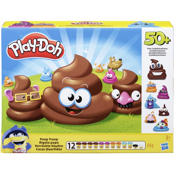 Play-Doh Poop Troop (Kuva 1 tuotteesta 2)