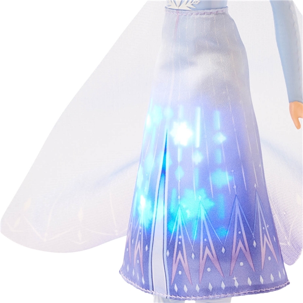 Disney Frozen 2 Light Up Fashion Doll Elsa (Kuva 4 tuotteesta 4)