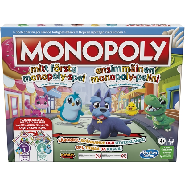 Monopoly My First Monopoly (SE/FI) (Kuva 1 tuotteesta 4)