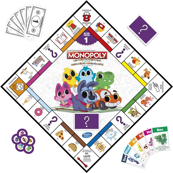Monopoly My First Monopoly (SE/FI) (Kuva 2 tuotteesta 4)
