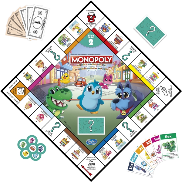 Monopoly My First Monopoly (SE/FI) (Kuva 3 tuotteesta 4)