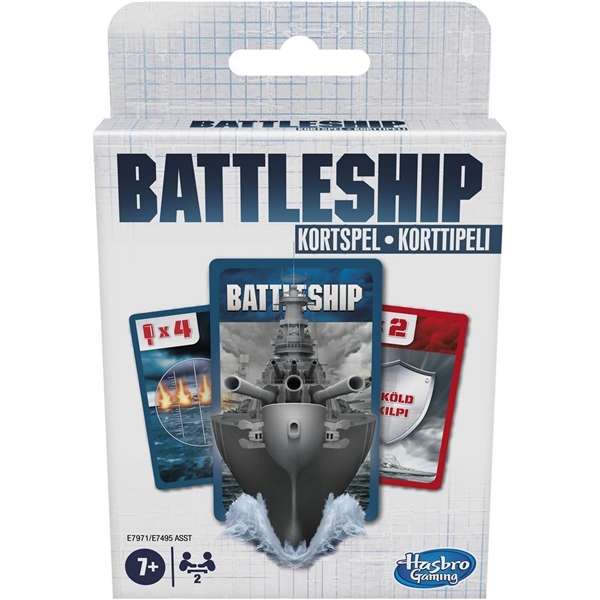 Classic Card Game Battleship (SE/FI), Hasbro