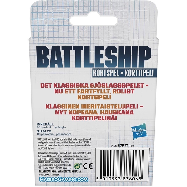 Classic Card Game Battleship (SE/FI) (Kuva 3 tuotteesta 3)