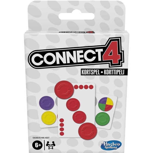 Classic Card Game Connect 4 (SE/FI), Hasbro