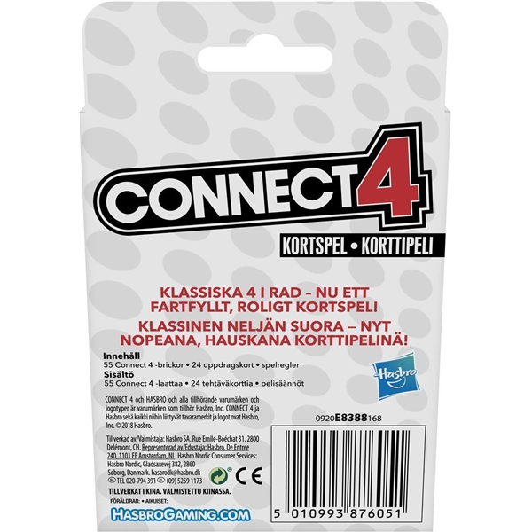 Classic Card Game Connect 4 (SE/FI) (Kuva 3 tuotteesta 3)