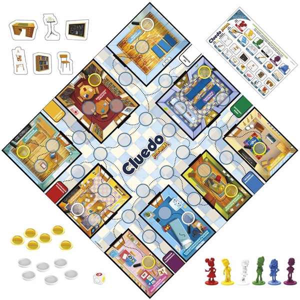 Cluedo Junior 2-in-1 SE/FI (Kuva 4 tuotteesta 6)