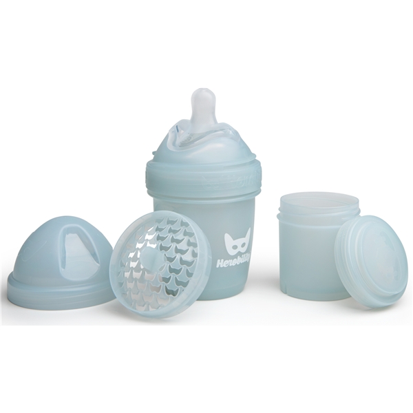 Herobility Baby Bottle 140 ml Grey