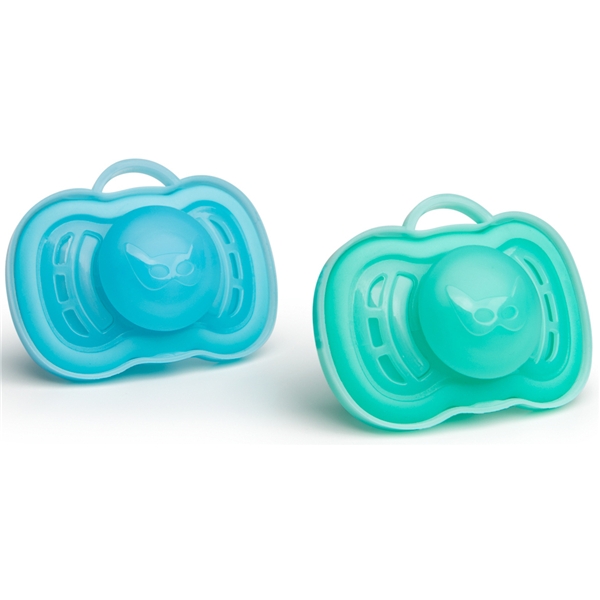 Herobility Pacifier Blue/Turquoise 2 kpl 6kk+