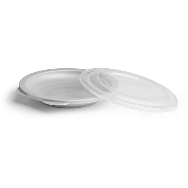 Herobility Eco Baby Plate Mist Grey