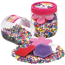 Hama Midi Beads 4000 kpl ja Vaaleanpunaiset