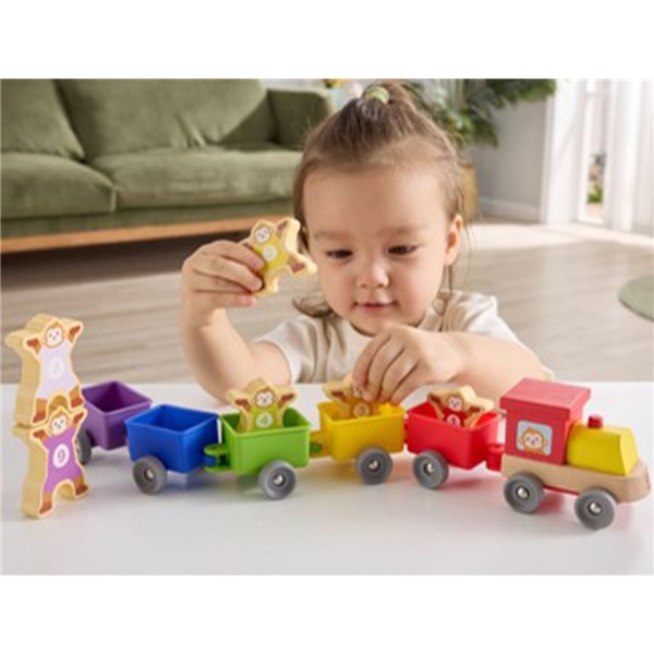 Hape Monkey Number Train (Kuva 4 tuotteesta 5)