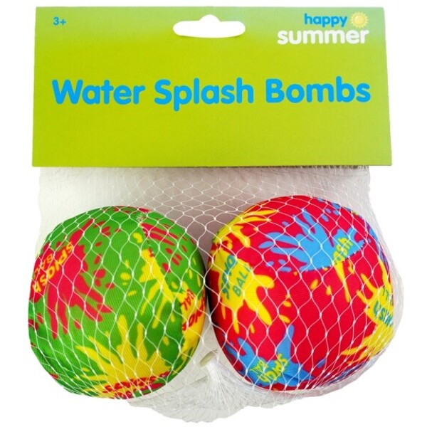 Happy Summer Water Splash Bombs 2 kpl (Kuva 1 tuotteesta 2)