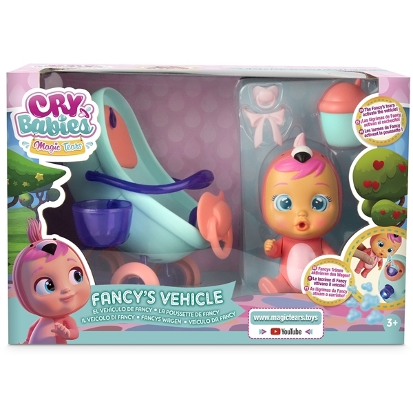 Cry Babies Magic Tears Fancy’s Vehicle Playset (Kuva 2 tuotteesta 4)