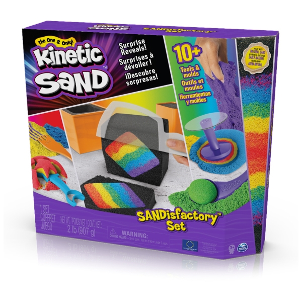 Kinetic Sand SANDisfactory Set (Kuva 1 tuotteesta 9)