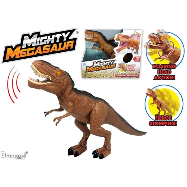 Dragon-I Mighty Megasaur 30 CM Walking T Rex (Kuva 3 tuotteesta 3)