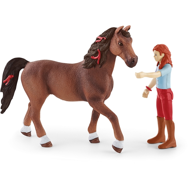 Schleich 42539 Horse Club Hannah & Cayenne (Kuva 2 tuotteesta 4)