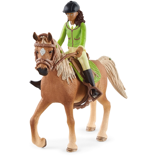 Schleich 42542 Horse Club Sarah & Mystery (Kuva 1 tuotteesta 4)