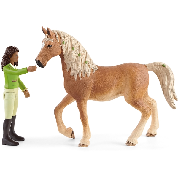 Schleich 42542 Horse Club Sarah & Mystery (Kuva 2 tuotteesta 4)