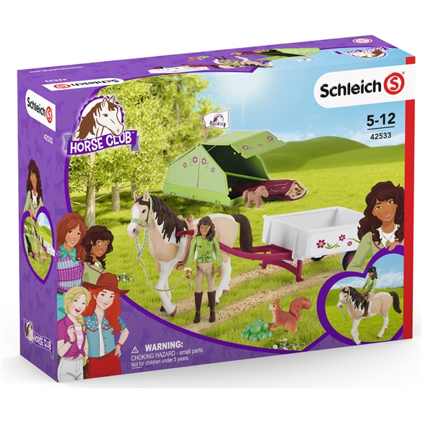 Schleich 42533 Horse Club Sarah's Camping (Kuva 5 tuotteesta 5)