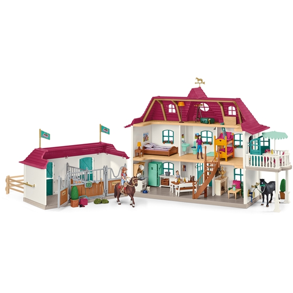 Schleich 42551 Lakeside Country House and Stable (Kuva 1 tuotteesta 8)