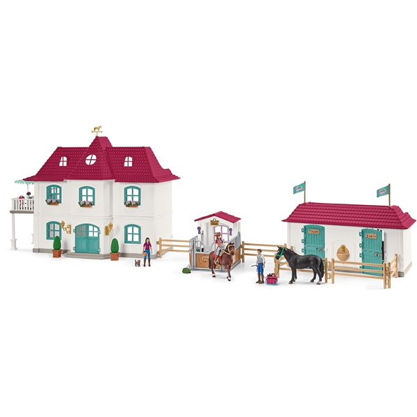 Schleich 42551 Lakeside Country House and Stable (Kuva 2 tuotteesta 8)