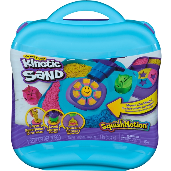 Kinetic Sand SquishMotion -setti (Kuva 1 tuotteesta 7)