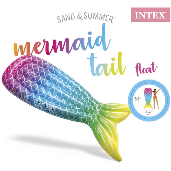 Intex Uimapatja Mermaid (Kuva 3 tuotteesta 3)