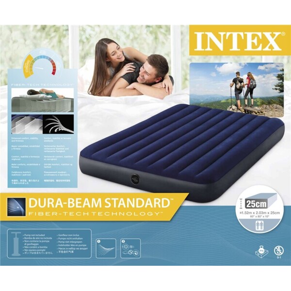 Intex Klassinen Downy Ilmapatja 152x203x25 cm (Kuva 4 tuotteesta 4)