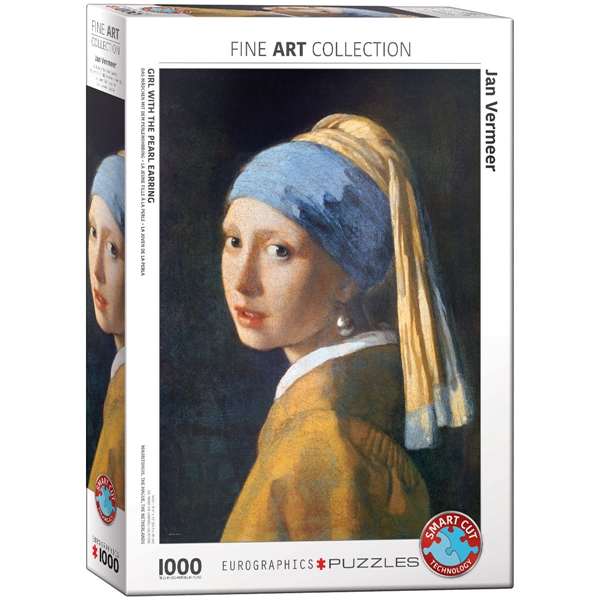 Palapeli 1000 Palaa Girl with the Pearl Earring