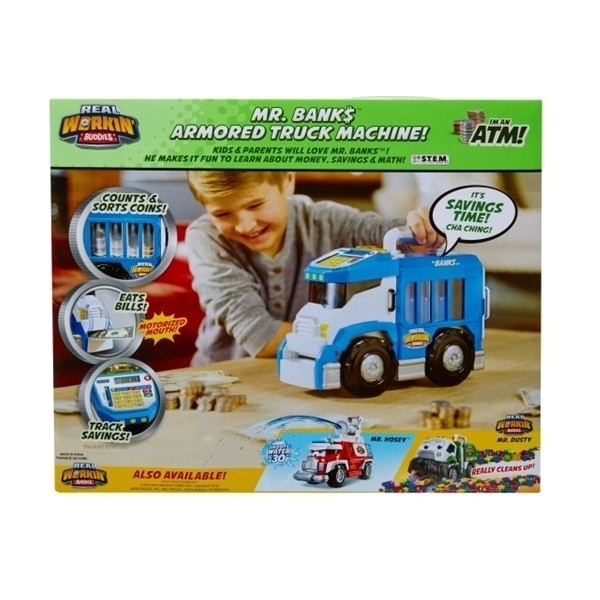 Real Working' Buddies Mr Banks - Työajoneuvot - Jakks Pacific