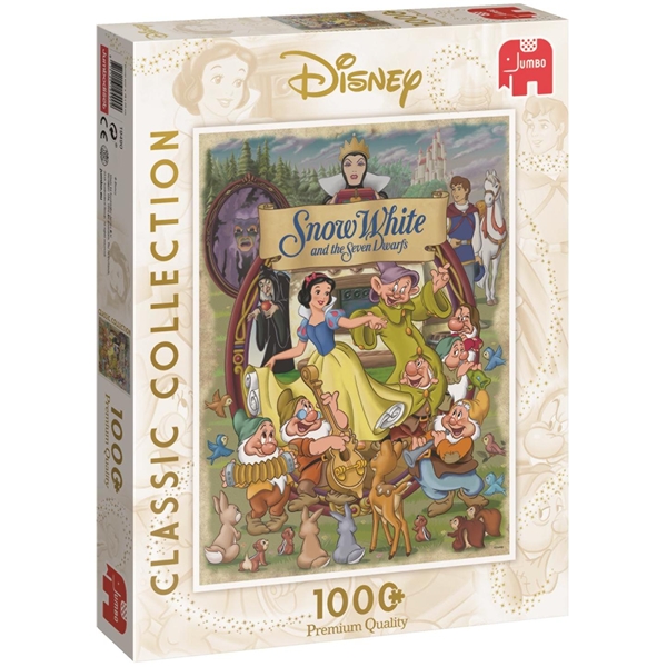 Palapeli 1000 palaa Disney Lumikki