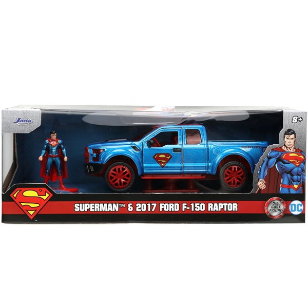 DC Comics Superman ja 2018 Ford F 150 Raptor 1:32 (Kuva 4 tuotteesta 4)