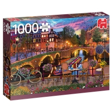 Palapeli 1000 Palaa Amsterdam Canals