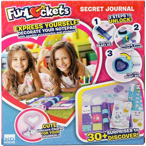 Funlockets Secret Journal (Kuva 4 tuotteesta 4)
