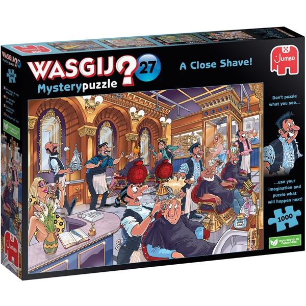 Wasgij Mysteeri 27 Läheltä piti!