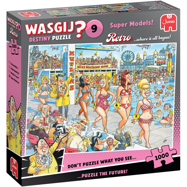 Wasgij Retro Destiny 9 Super Models! (Kuva 1 tuotteesta 2)