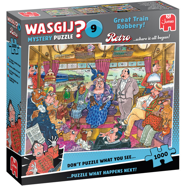 Wasgij Retro Mystery 9 The Great Train Robbery! (Kuva 1 tuotteesta 2)