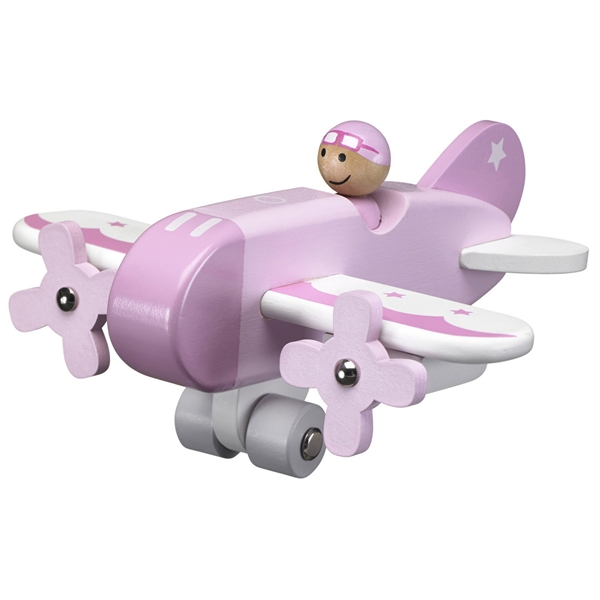 Kids Concept Lentokone Vaaleanpunainen
