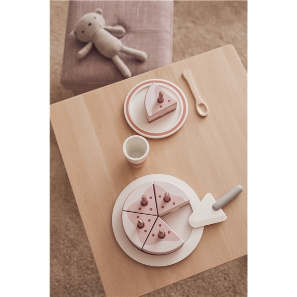 Kids Concept Kakku vaaleanpunainen (Kuva 4 tuotteesta 4)