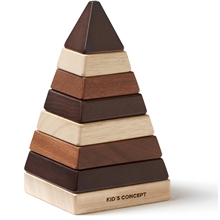 Kids Concept Pinoamistorni Pyramidi Natur Neo