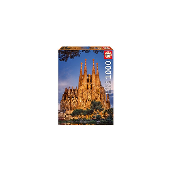 Palapeli 1000 Bitar Sagrada Familia