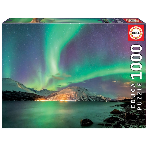 Palapeli 1000 Palaa Northern Lights