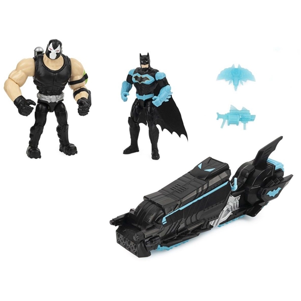 Batman Batcycle & 2 hahmot 10 cm (Kuva 2 tuotteesta 4)