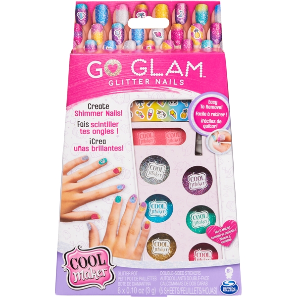 Cool Maker Go Glam Glitter Nails (Kuva 1 tuotteesta 6)