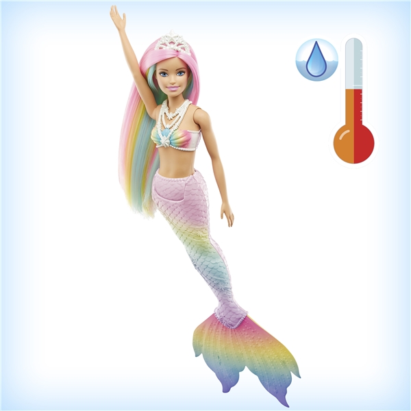 Barbie Dreamtopia Rainbow Magic Mermaid (Kuva 3 tuotteesta 5)