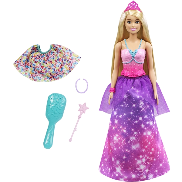 Barbie Dreamtopia 2-in-1 Doll Barbie (Kuva 4 tuotteesta 4)