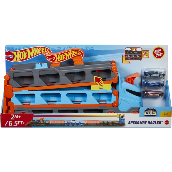 Hot Wheels City Speedway Hauler (Kuva 3 tuotteesta 7)